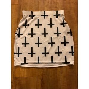 Black Milk Clothing Cross of St Peter Skirt
